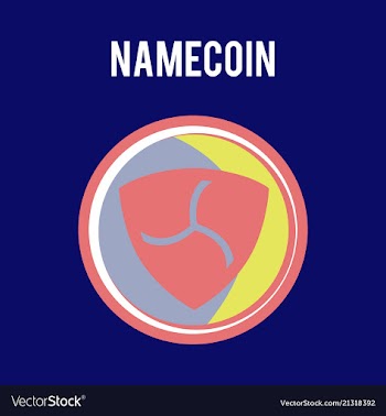 Nem accepted sign emblem crypto currency golden vector image