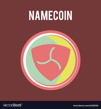 Nem accepted sign emblem crypto currency golden vector image