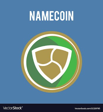 Nem accepted sign emblem crypto currency golden vector image