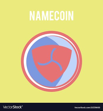 Nem accepted sign emblem crypto currency golden vector image