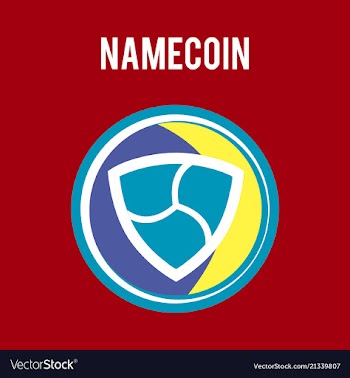 Nem accepted sign emblem crypto currency golden vector image