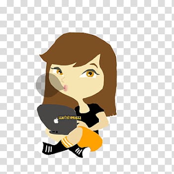 Nenitas de Halloween, girl illustration transparent background PNG clipart