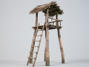Neolithic Wooden Lookout Tower