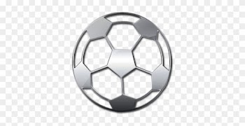 Neon Clipart Soccer Ball - Metal Soccer Ball