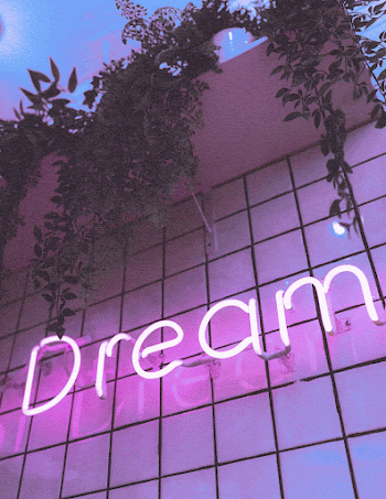 Neon dream sign background, pink | Free Photo - rawpixel