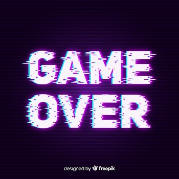 Neon glitch background