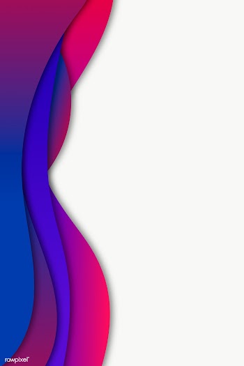 Neon gradient curve frame template design element | Free  transparent png - 2351355
