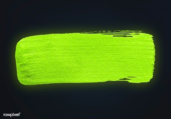 Neon green brush stroke background | Free stock psd mockup - 552724