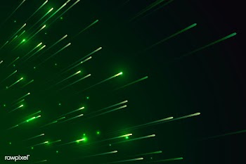 Neon green shooting stars pattern on a dark background | Free  vector - 2341551