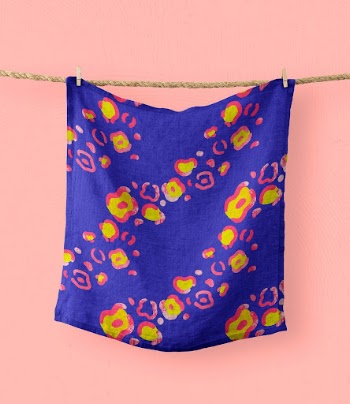 Neon leopard towel, colorful animal | Free Photo - rawpixel