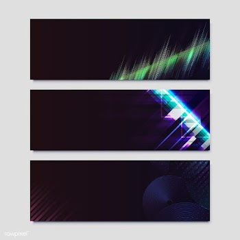 Neon light effect posters | Free stock vector - 544701