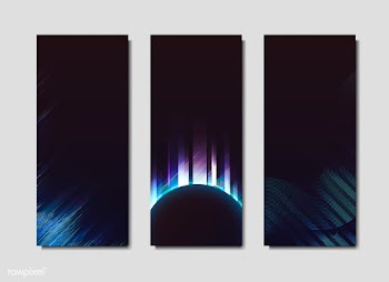 Neon light effect posters | Free stock vector - 544761