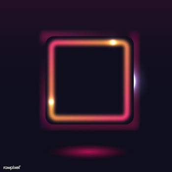 Neon light frame | Free stock vector - 599436