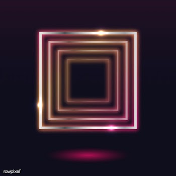 Neon light frame | Free stock vector - 599447