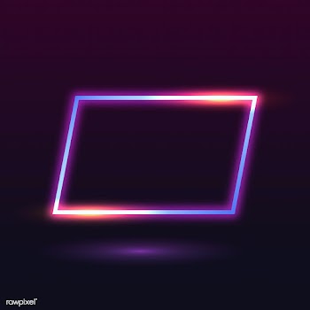 Neon light frame | Free stock vector - 599457