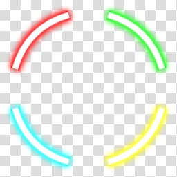 Neon light transparent background PNG clipart