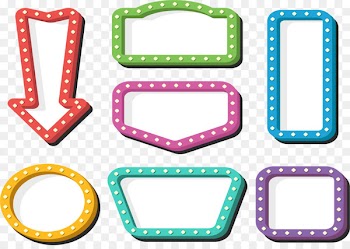 Neon lighting Arrow - Down arrow neon light box 