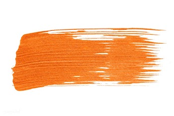 Neon orange brush stroke background | Free stock psd mockup - 552576