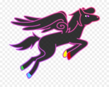 Neon Pegasus DeviantArt - pegasus 