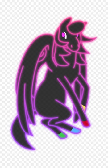 Neon Pegasus Fan art DeviantArt Unicorn - pegasus 