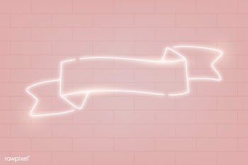 Neon ribbon banner | Free stock vector - 843062