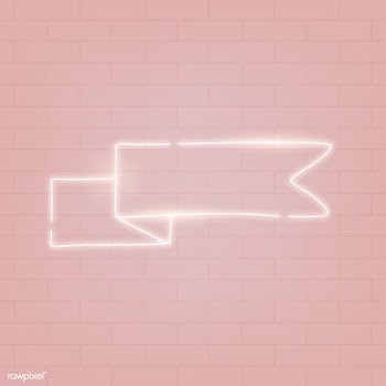 Neon ribbon banner | Free stock vector - 843078