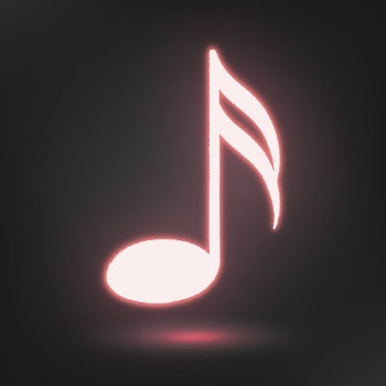 Neon semiquaver sticker, musical note | Free PSD - rawpixel