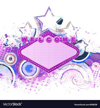 Neon sign with grunge background vector image