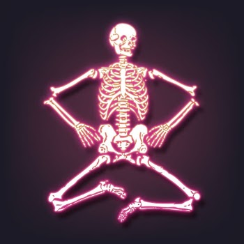 Neon skeleton clipart, Halloween aesthetic | Free PSD - rawpixel