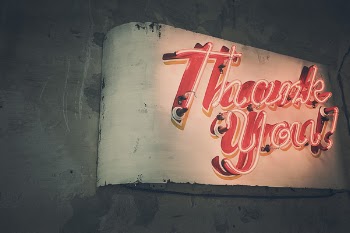 Neon Thank You Free Photo 