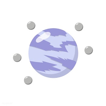 Neptune solar system graphic | Free stock vector - 250098