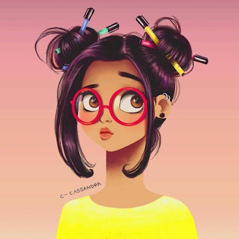 nerd-girl-drawing-51 | Nerdy Over Books