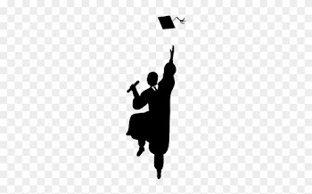 Nerd O Rama Thegraduate - Graduate Silhouette Transparent