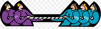Net force Clip art Newton Motion - competitors vector 