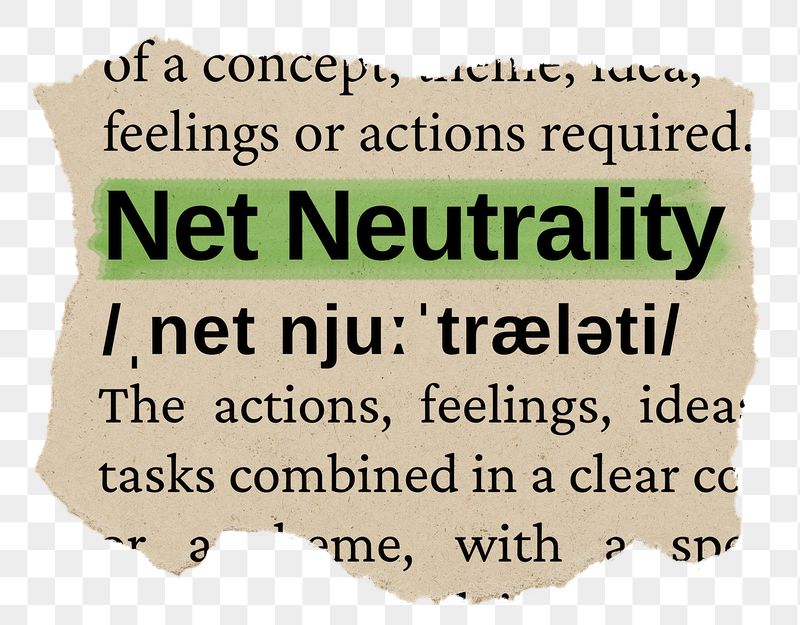 Net neutrality png word sticker, | Free PNG - rawpixel
