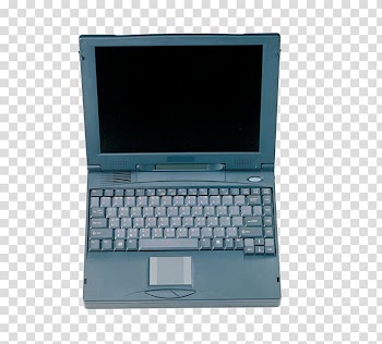 Netbook Laptop MacBook Pro Computer hardware Personal computer, FIG flat color blue Laptop Digital transparent background PNG clipart