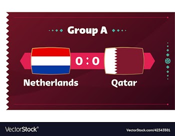 netherlands vs qatar football 2022 group a world