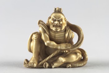 Netsuke of a Demon | Free Photo - rawpixel