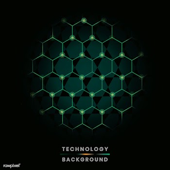 Network and technology background | Free stock vector - 579826