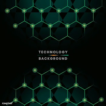 Network and technology background | Free stock vector - 579870