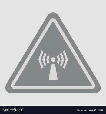 Network badge road sign wifi traffic symbol vector image