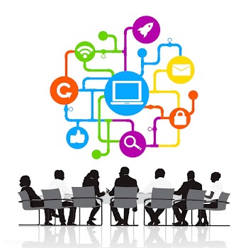 Network business meeting | Free stock vector - 394119
