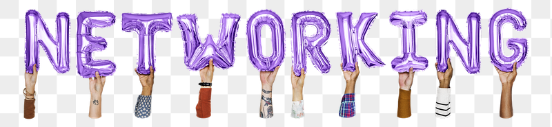 Networking word png, hands holding | Free PNG - rawpixel
