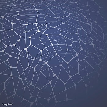 Neural network illustration | Free stock vector - 555817