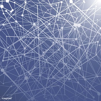 Neural network illustration | Free stock vector - 555854