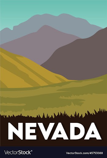 nevada state with beautiful view