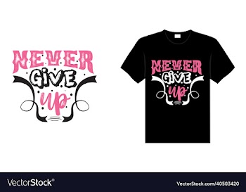 never give up