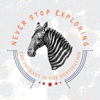 Never stop exploring logo design vector | Free stock vector - 463472