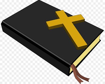 New American Standard Bible Christian cross Clip art - Hand-painted Holy Book 