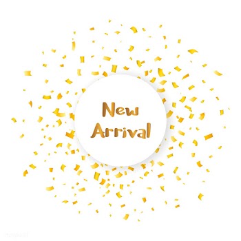 New arrival confetti background vector | Free stock vector - 524812